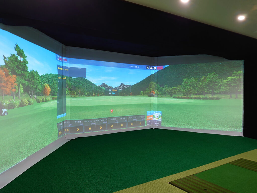 XSWING シミュレーションゴルフ スクリーン